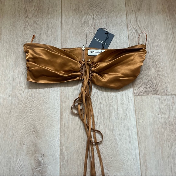 NWT Revolve Nicolas Neha and Maura Silk Two Piece Set - Picture 10 of 12